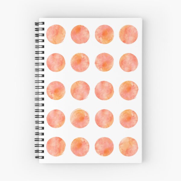 Item preview, Orange Watercolour Dots designed and sold by MDRNHOME.
