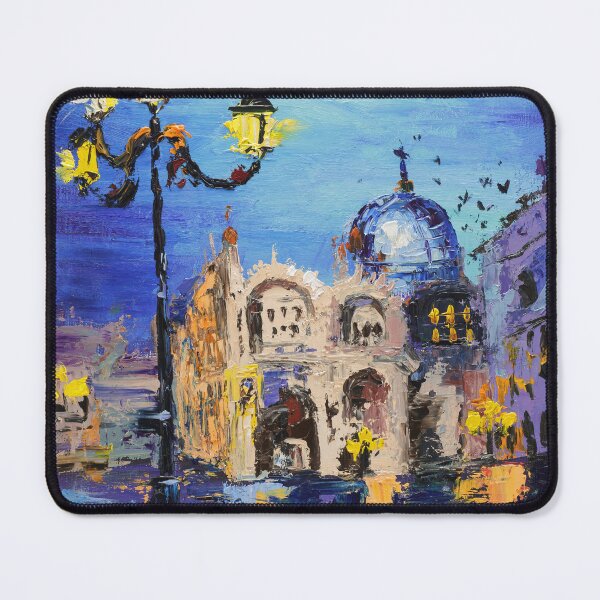 Item preview, Evening Venice Oil Painting Print designed and sold by NatalyMak.