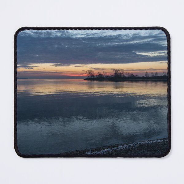 Item preview, Meditative Stillness - Lakeside Dayspring with a Fringe of Ice designed and sold by Georgia Mizuleva.
