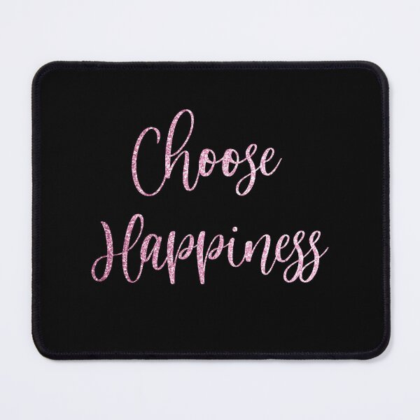 Item preview, Choose Happiness Motivational Quote designed and sold by thesnowwhyte.