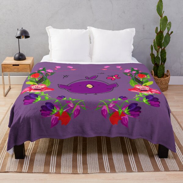 Item preview, Purple Birdie and Pinky Butterfly designed and sold by Muhashii Mu.