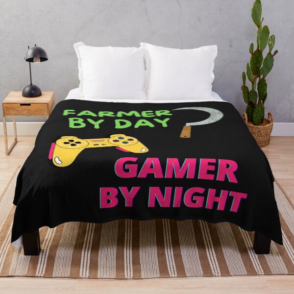 Item preview, Farmer by Day Gamer by Night designed and sold by jkulling.