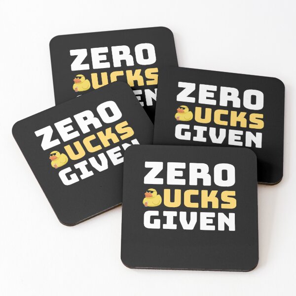 Item preview, Zero Ducks Given - Funny Duck Shirt for Pun lovers  designed and sold by 5lav.