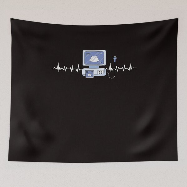 Item preview, Sonographer Sonography Heartbeat Ultrasound Echography designed and sold by TomGiantDesigns.
