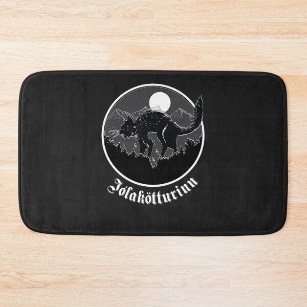 Item preview, Yule Cat Jolakotturinn Icelandic Folklore Christmas designed and sold by hahnjxpointsa.