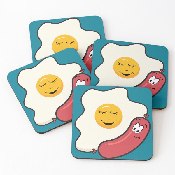 Item preview, Sausage and Eggs - Better Together - Happy Breakfast designed and sold by ramazis.