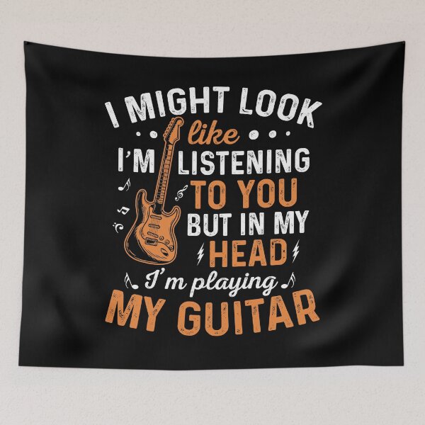 Item preview, I'm Playing My Guitar designed and sold by JamesGillitzer.