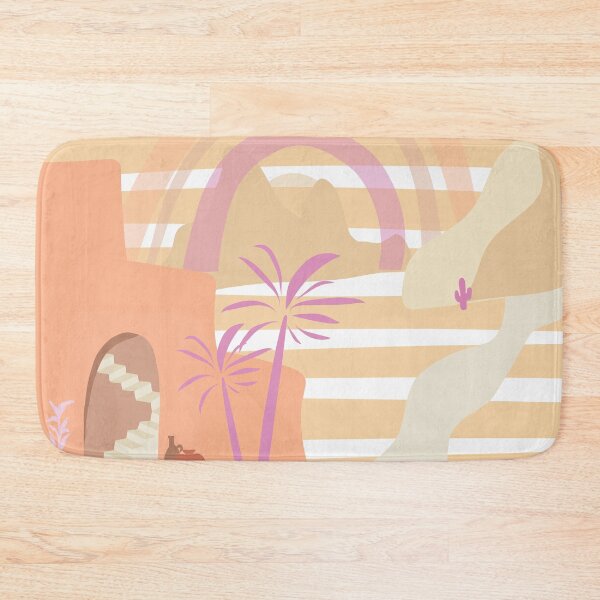 Item preview, Rustic Moroccan Boho Rainbow Landscape designed and sold by IZiets.