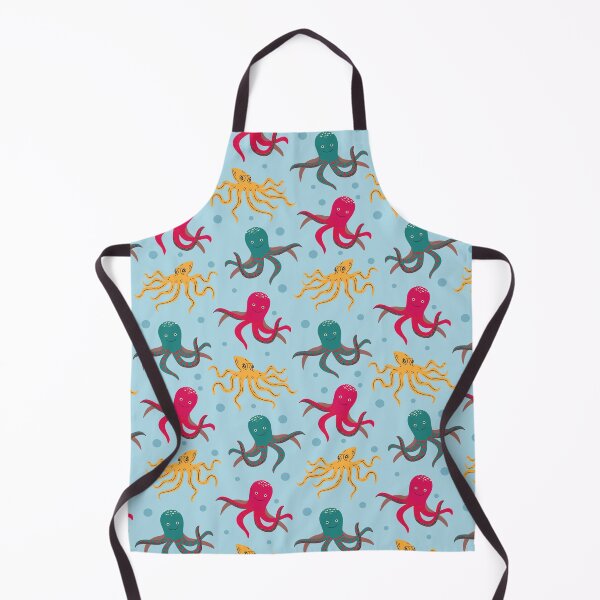 Item preview, Octopus in the light blue | Beautiful Octopus Pattern designed and sold by SeemDev786.