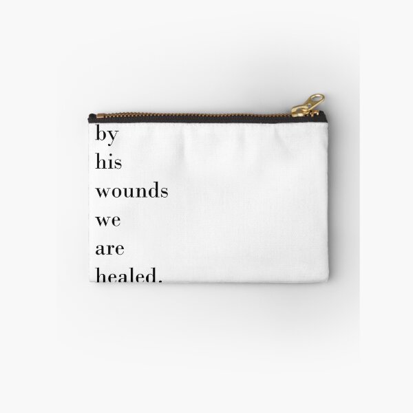 Item preview, by his wounds we are healed designed and sold by AboveFreedom.