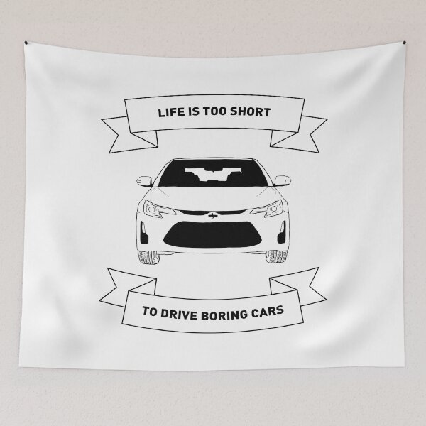 Item preview, Scion tC Life is too short to drive boring cars designed and sold by Scionique Shop.