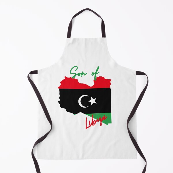 Item preview, Son of Libya Map Flag designed and sold by NovawayDirect.
