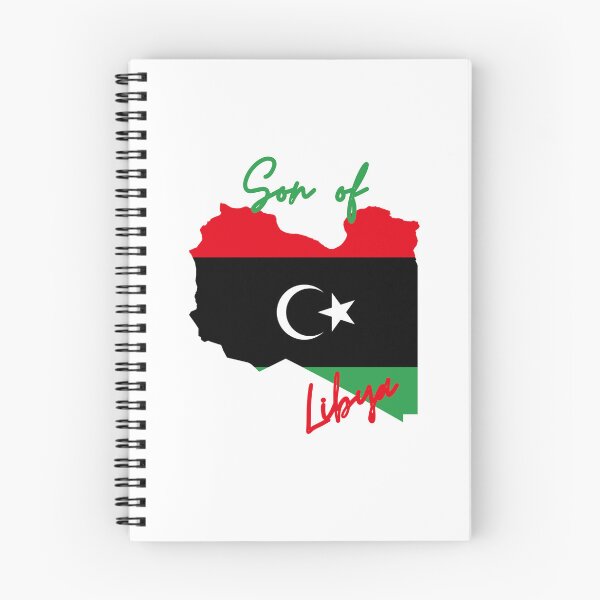 Item preview, Son of Libya Map Flag designed and sold by NovawayDirect.