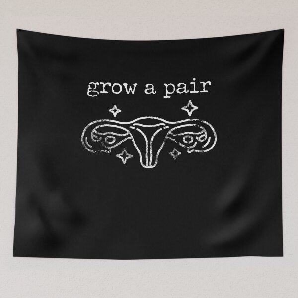 Item preview, Grow A Pair Uterus Badass Feminist AF Feminism designed and sold by 2blackcherries.
