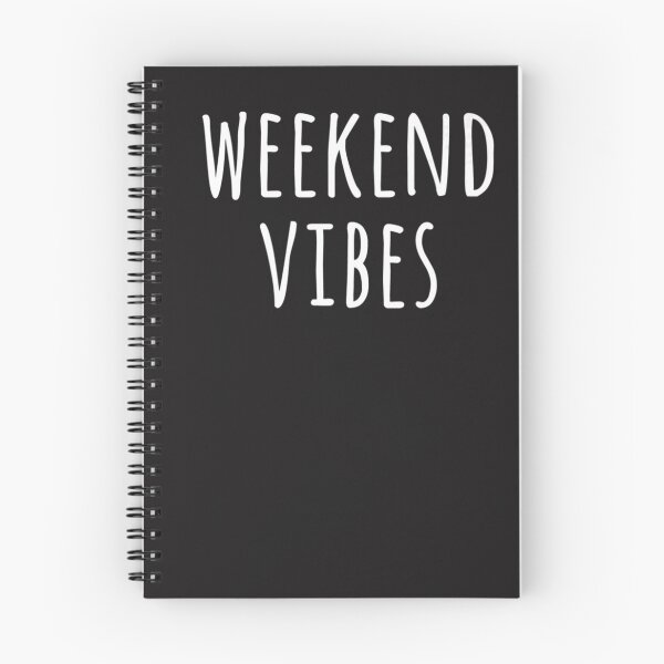 Artikelvorschau, Weekend Vibes Lustiges freches Motivationszitat-Geschenk entworfen und verkauft von Patience9876.