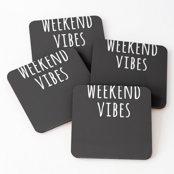 Artikelvorschau, Weekend Vibes Lustiges freches Motivationszitat-Geschenk entworfen und verkauft von Patience9876.