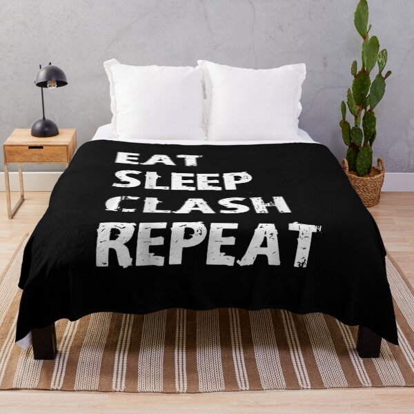 Item preview, Eat Sleep Clash Repeat Video Game Cute Funny Gift Player designed and sold by Bestartisan.