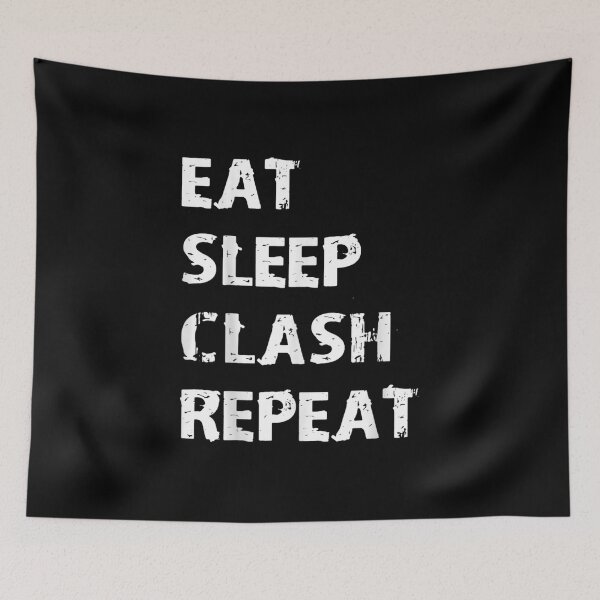 Item preview, Eat Sleep Clash Repeat Video Game Cute Funny Gift Player designed and sold by Bestartisan.