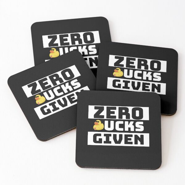 Item preview, Zero Ducks Given - Funny Duck Shirt for Pun lovers  designed and sold by 5lav.