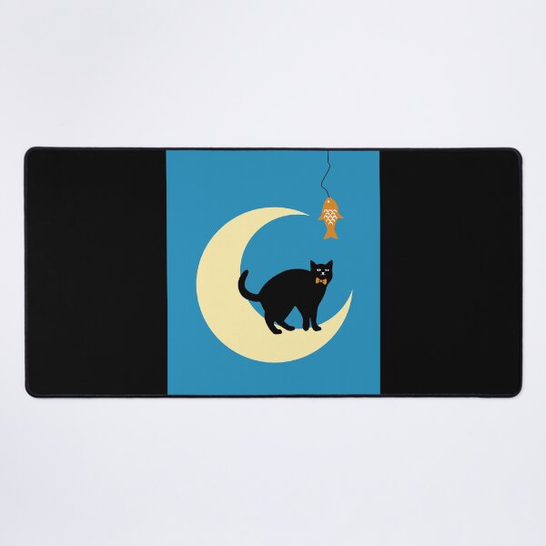 Item preview, Cat Moon & Fish Graphic designed and sold by STUDIO-72.