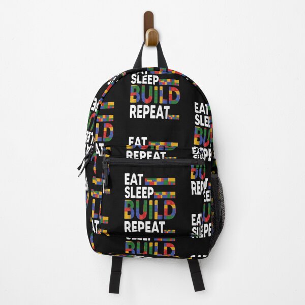 Item preview, Funny Blocks Building Quote, Eat Sleep Build Repeat designed and sold by Bestartisan.