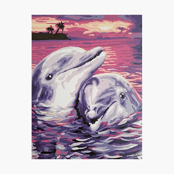Sand Art Canvas - Dolphin - Creative Adventures
