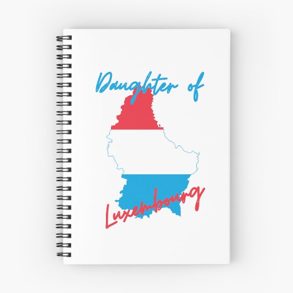 Item preview, Daughter of Luxembourg Map Flag designed and sold by NovawayDirect.