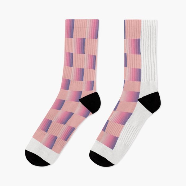 Item preview, Pink and blue abstract square checkers graphic line Pattern. designed and sold by Featuring Lynn.