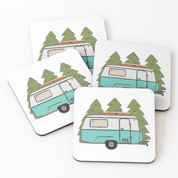 Item preview, Caravan Forest Scene designed and sold by Jennifer  Gibson.