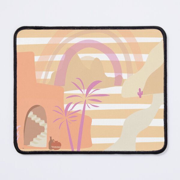Item preview, Rustic Moroccan Boho Rainbow Landscape designed and sold by IZiets.