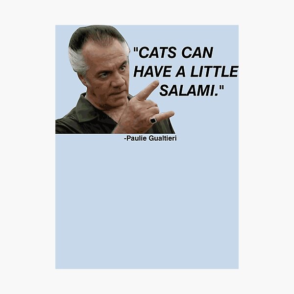 Item preview, Paulie - Sopranos Sticker designed and sold by VincenTodorow.