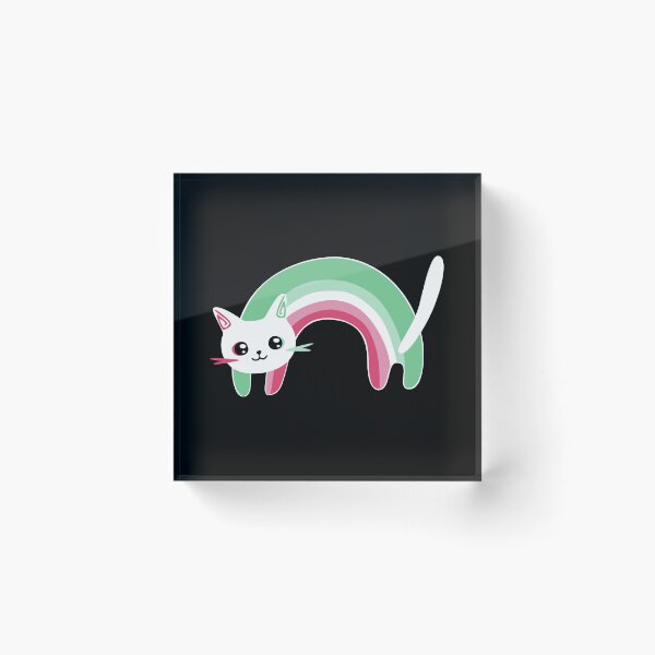 Item preview, Subtle Abrosexual Cat. abrosexual  cats. abrosexual kitty designed and sold by tiredandbored.