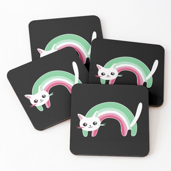 Item preview, Subtle Abrosexual Cat. abrosexual  cats. abrosexual kitty designed and sold by tiredandbored.
