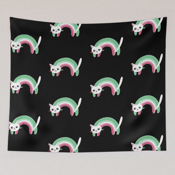 Item preview, Subtle Abrosexual Cat. abrosexual  cats. abrosexual kitty designed and sold by tiredandbored.
