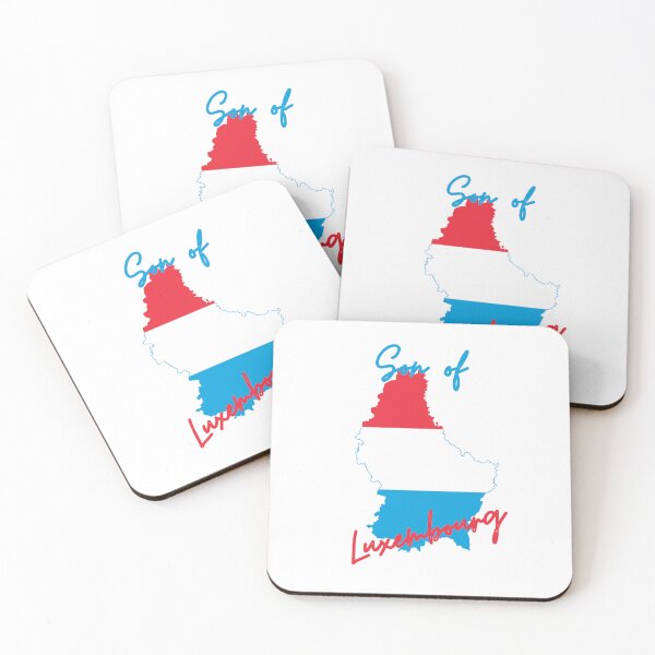Item preview, Son of Luxembourg Map Flag designed and sold by NovawayDirect.