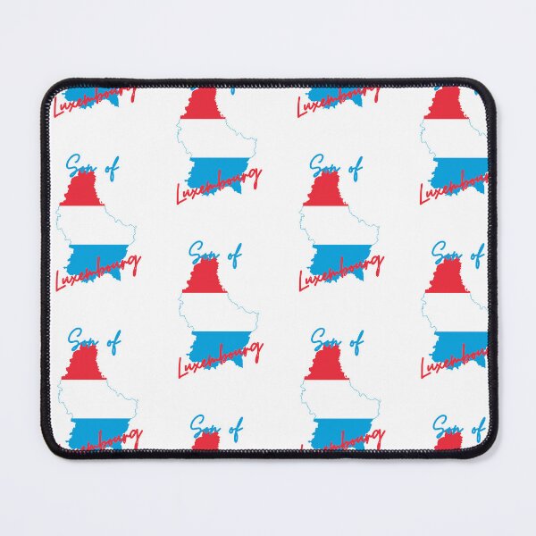 Item preview, Son of Luxembourg Map Flag designed and sold by NovawayDirect.
