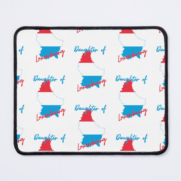 Item preview, Daughter of Luxembourg Map Flag designed and sold by NovawayDirect.