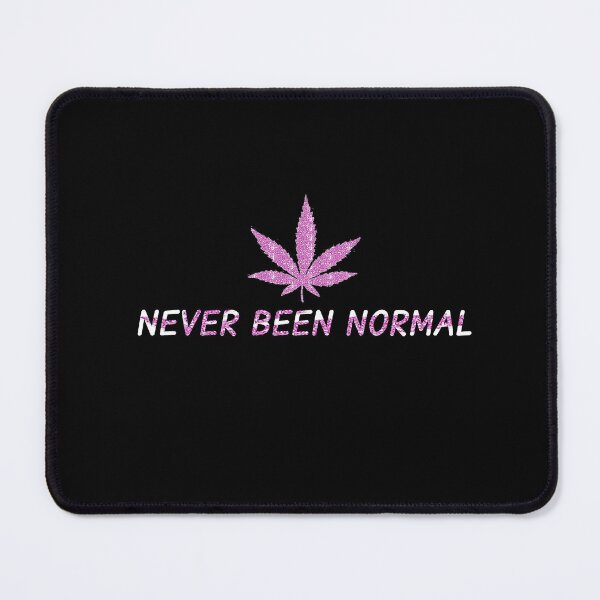 Item preview, Never Been Normal, Funny saying with pink effect gift for mom,  best gift for boyfriend and your girlfriend designed and sold by runouts.