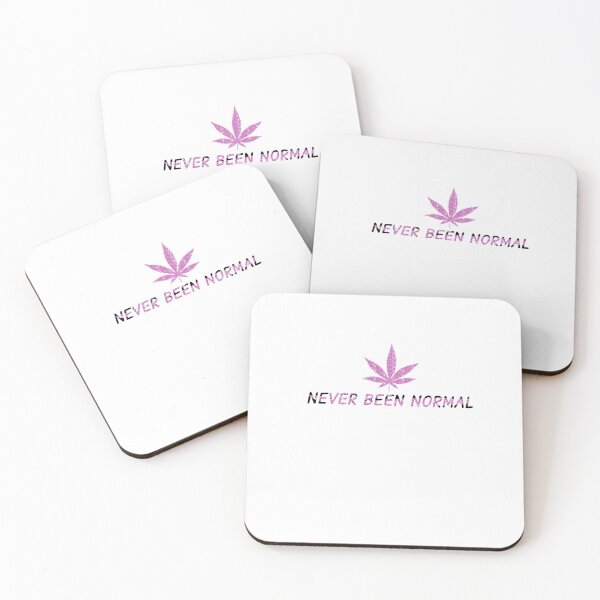 Item preview, Never Been Normal, Funny saying with pink effect gift for mom,  best gift for boyfriend and your girlfriend designed and sold by runouts.