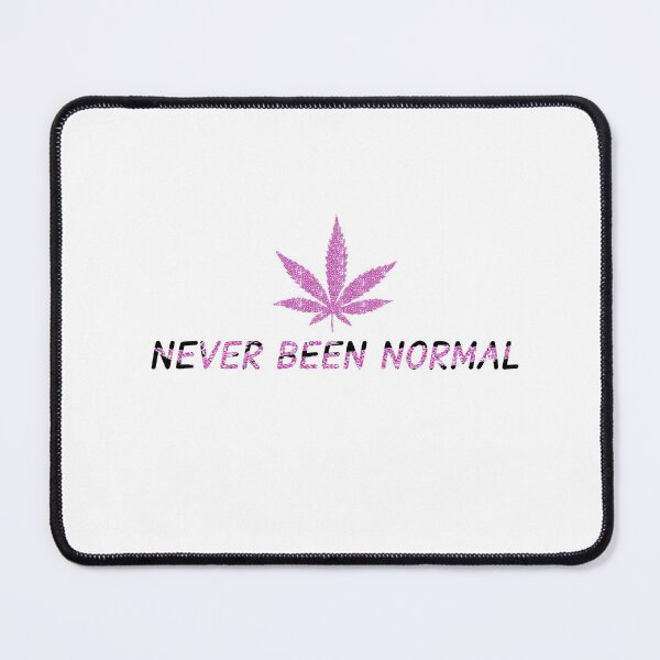 Item preview, Never Been Normal, Funny saying with pink effect gift for mom,  best gift for boyfriend and your girlfriend designed and sold by runouts.