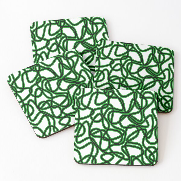 Item preview, Abstract pattern - green. designed and sold by K.S ART.