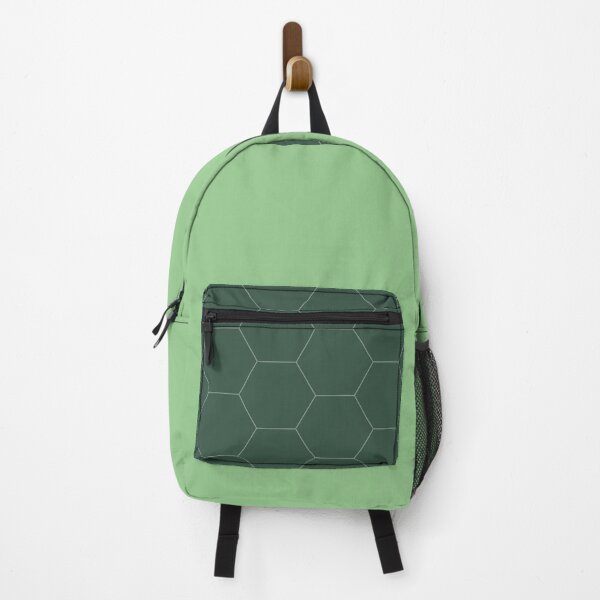 Item preview, Graphic Hexagonal shapes on Emerald green Background Pattern. designed and sold by Featuring Lynn.