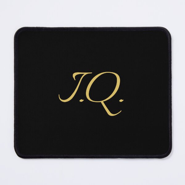Item preview, IQ Initials | Gold Lettering | Personalised Gifts designed and sold by Avo And Sriracha.