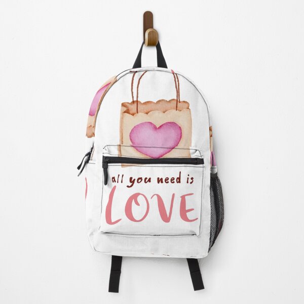 Item preview, All you need is love | Pink paper bag designed and sold by I'm  Redz.