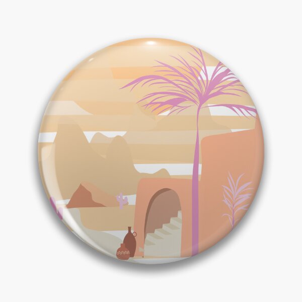 Item preview, Rustic Moroccan Boho Sunset Landscape designed and sold by IZiets.