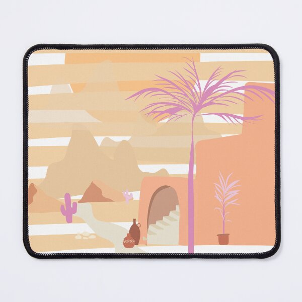Item preview, Rustic Moroccan Boho Sunset Landscape designed and sold by IZiets.