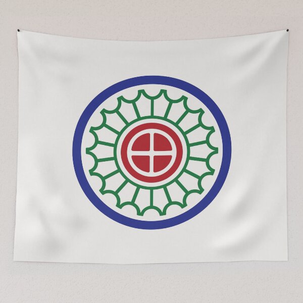 Item preview, One Circle Wheel Dot Yi Tong 筒 Tile. It's Mahjong Time! designed and sold by teeworthy.