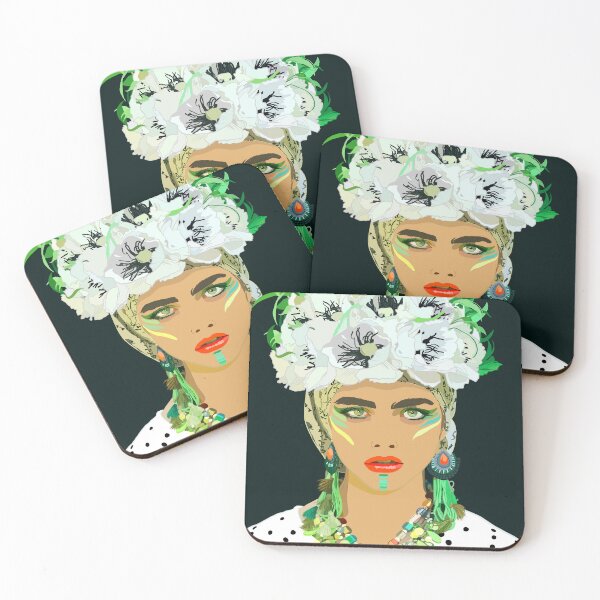 Item preview, FLOWERS WOMAN designed and sold by MAYRA PEREZ.