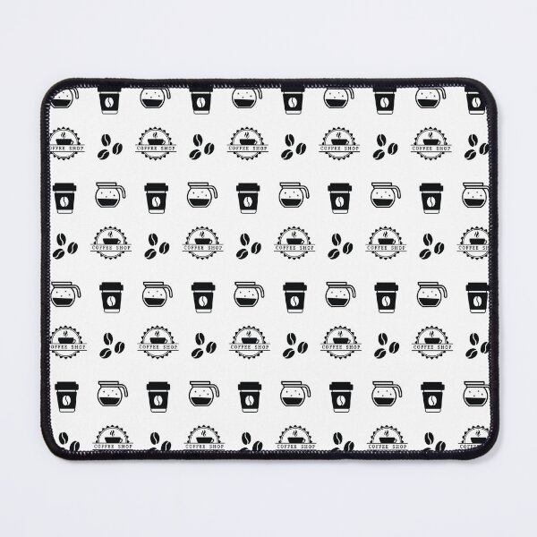 Item preview, Coffee shop pattern designed and sold by FunnyChameleon.