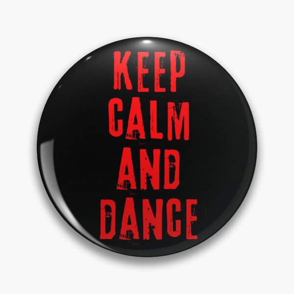 Item preview, Keep calm and dance – inspirational quote. Red print. designed and sold by fowons.